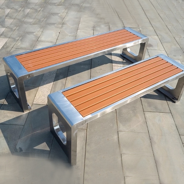 Metal Steel Park Chair Outdoor Bench Benches Outdoor Bench