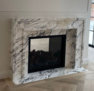 モダンデザインの高級カスタムエコフレンドリー磨き大理石暖炉（キッチン、バスルーム、リビングルーム、ホテル、屋内用）1年間保証 - Product Image 6