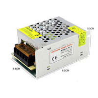 Alimentation à découpage 110/220 V CA vers 12 V CC à sortie unique 3 A avec LED de surveillance et transformateur