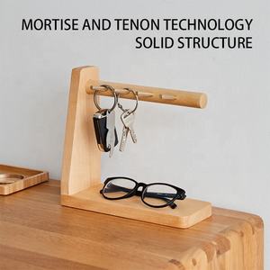 Ins — plateaux de luxe pour décoration de maison en bois, organiseur multifonctionnel pour porte-clé d'entrée, plateau de rangement - Product Image 3