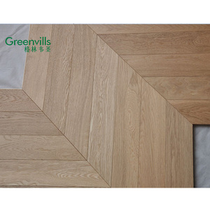 Pavimento in Legno di Quercia Ingegnerizzato Ecologico Curio Color Chevron / <span class=keywords><strong>Parquet</strong></span> Multistrato in Quercia - Product Image 4