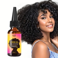 Huile capillaire Chebe 100% biologique et végane, soin du cuir chevelu, huile de croissance des cheveux à base de poudre de Chebe pour femmes noires