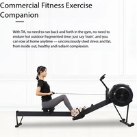 Appareil de cardio-training commercial personnalisable unisexe pour studio de fitness : ergomètre à ski et rameur à air, modèle AB-8