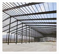 Structure en acier préfabriquée, entrepôt logistique, atelier, bâtiment industriel, bâtiment commercial, entrepôt à structure métallique