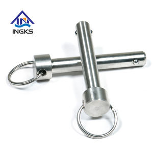 Roestvrijstalen 304 Klink Vergrendelingspennen Happen Met Snelle Ontgrendeling, Klinknagel Zelfsluitende, Steunende Ronde Haakringkogel - Product Image 1