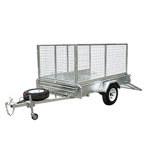 Pequeño <span class=keywords><strong>remolque</strong></span> de 6x4 solo caja de eje de <span class=keywords><strong>remolque</strong></span> de 750kg - Product Image 1