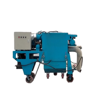 Machine de sablage portative avec nettoyage abrasif et polissage pour sols et blocs de béton, alimentée par moteur