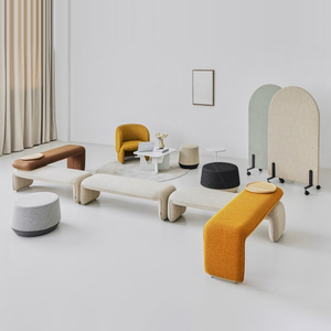 Bộ ghế sofa văn phòng hiện đại cao cấp thiết kế hình voi độc đáo, dành cho khu vực tiếp khách - Product Image 4