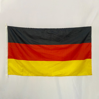 Drapeau bannière flexible OEM personnalisé en polyester résistant à la décoloration pour jardin et plage