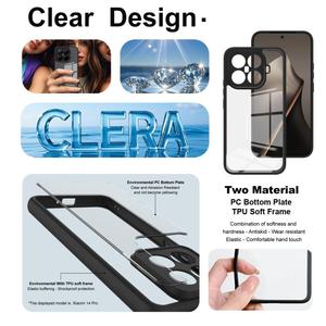 Vente en gros pour Xiaomi 15T Pro 5G imak UX-9A série quatre coins Airbag coque de téléphone antichoc - Product Image 4