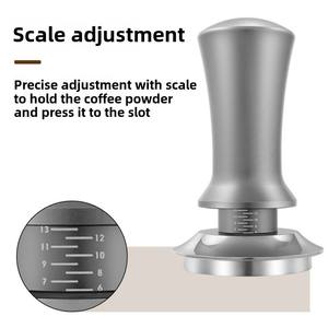 Manomissione per caffè calibrata a molla in acciaio inossidabile 51/53/58mm per macchina da caffè - Product Image 3