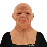 Masque réaliste de super-héros en latex souple et silicone pour Halloween, masque amusant en caoutchouc pour homme, masque effrayant pour mascarade