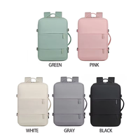 Sac à dos pour ordinateur portable imperméable tendance à prix d'usine, avec port de charge USB, grande capacité, pour étudiants, idéal pour un usage quotidien
