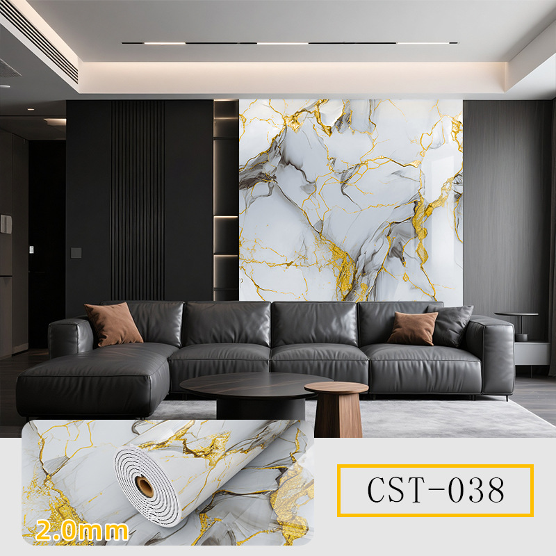 Oro brillante-cst038-120cm de ancho3m de largo