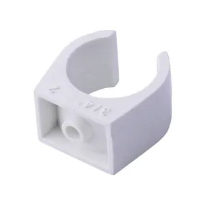 Chinese pvc pipe fittings manufacturers produce quick clip clamp pipes and fittings for plumbing