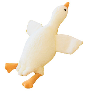 Muñeco de ganso blanco de peluche de 30 cm, 50 cm, 90 cm, 130 cm, 160 cm, 190 cm, almohada suave de peluche para adolescentes y adultos, juguete de peluche unisex. - Product Image 5