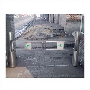 回転式改札口が付いている安全な建物管理のアクセス管理システム - Product Image 1