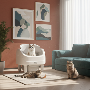 Toilette automatique pour chat, directement de l'usine, Katzentoilette, bac à litière électrique, contrôle des odeurs - Product Image 1