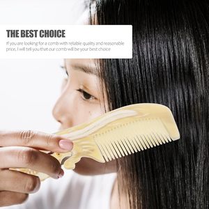 Peigne traditionnel en corne de luxe fait à la main avec des dents arrondies pour des soins capillaires de qualité supérieure au prix de gros par CRAFT ZONE EXPORT - Product Image 6