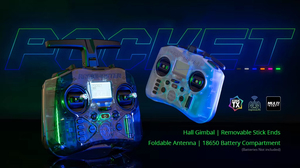 In Stock Pocket New ELRS/CC2500 2.4G Transmitter Remote Lightweight Portable <b>RC</b> <b>Controller</b> for FPV Racing Drone remote controls - Product Image 6