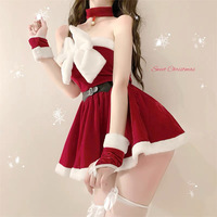 Premium Neuerscheinung Bestseller Weiches Bequemes Weihnachtskostüm Damen Sexy Weihnachts-Performance Hochwertige Cos-Uniform ODM