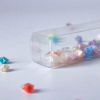 Boîte cadeau en plastique transparente personnalisable Solution d'emballage écologique