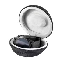 Boîte à montre pliable de luxe personnalisée, écologique, étanche, avec fermeture éclair, rembourrage, rangement portable