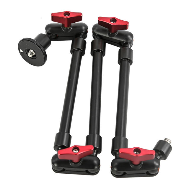 Original Factory Articulating Magic Arm with 1/4 Screw Ball Multifunction Super Clamp for LCD Monitor Camera Accessories