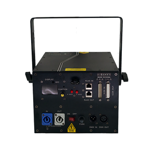 Projecteur laser RGB 5W avec application, DMX512 automatique, animation 3D XGD, scanner complet, indice de protection IP33, en alliage d'aluminium, pour mariage, fête, DJ, discothèque - Product Image 3