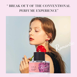 C2U Viaje romántico Paquete de 3 Caja de regalo de perfume para mujer Melocotón Dulce Fragancia ligera Aceite esencial privado duradero - Product Image 3
