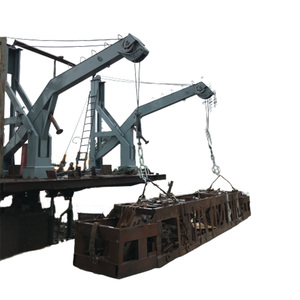 Davit de brazo basculante por gravedad tipo Solas KN-170 KN de 50KN para bote salvavidas cerrado - Product Image 6