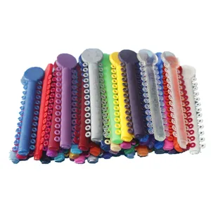 Apparecchi odontoiatrici ortodonzia super elastici 36 colori elastico legatura cravatta