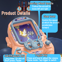 Volant de Simulation pour Enfants, Jeu d'Imitation Exploration Spatiale, Jouet Éducatif Interactif et Stratégique en Plastique QY