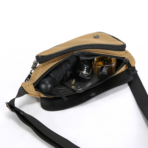 Bolso de Pecho de Cuero Estilo Retro OEM, Correa de Hombro Pequeña, Accesorio de Moda Portátil Multifuncional - Product Image 4
