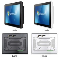 Panneau PC industriel automatique de 15 pouces étanche IP65 J1900 J4125 J6412 i3/i5/ i7 WIN7/8/10/11 ordinateur à écran tactile résistif