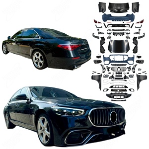 อุปกรณ์ตกแต่งรถยนต์ W221ชุดตัวถัง W223อัพเกรดสำหรับรถเบนซ์เอสคลาส W221อัปเกรด2006-2013 <span class=keywords><strong>2021</strong></span>โมเดล <span class=keywords><strong>AMG</strong></span> S63 - Product Image 1