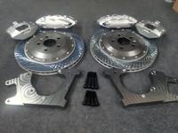 Kit d'étriers de frein en alliage d'aluminium à 6 pistons pour Chevrolet Blazer Traverse, étrier de frein à 4 pistons, cache-étrier de frein