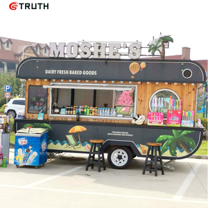 Gerobak Makanan/<span class=keywords><strong>Trailer</strong></span> Makanan Desain Vintage Outdoor Berbahan Bakar Bensin, Pengiriman Cepat dari Cina, Murah, untuk Dijual di AS - Product Image 3