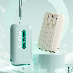 Batterie externe populaire PD22.5W 10000mAh à charge rapide avec affichage LED, grande capacité, alimentation mobile - Product Image 1