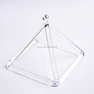 Pirámide <span class=keywords><strong>de</strong></span> Cristal <span class=keywords><strong>de</strong></span> Cuarzo Puro Transparente para Sanación Sonora, Pirámide <span class=keywords><strong>de</strong></span> Cristal <span class=keywords><strong>de</strong></span> Cuarzo Puro para Canto - Product Image 4