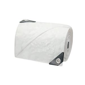 Lonas de polietileno blancas de tejido cruzado 12*12 tejidas de alta densidad 100% resistentes <span class=keywords><strong>con</strong></span> <span class=keywords><strong>ojales</strong></span> - Product Image 5