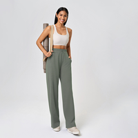XW-D25048 Nouveauté Pantalon de jogging décontracté tendance ample Pantalon de jogging droit en modal pour femmes pour le sport et l'exercice