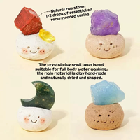 Offre Spéciale – Vente en Gros de Pierres Miniatures Mixtes Sculptées en Forme de Haricot, Pierres Précieuses Mignonnes, Pierres d'Énergie Guérisseuses pour Décoration de Bureau, Mini-Paysages et Cadeaux