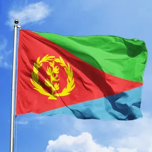 Werbeartikel traditioneller eritreanischer Schal digitaldruck mit eritreanischen Schals individueller eritrean Flagge-Schal