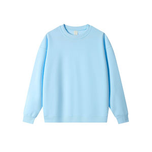 Felpa con <span class=keywords><strong>cappuccio</strong></span> Casual oversize con Logo personalizzato stile semplice nero <span class=keywords><strong>senza</strong></span> <span class=keywords><strong>cappuccio</strong></span> abbigliamento personalizzato - Product Image 4