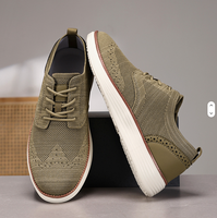 Chaussures décontractées à lacets pour hommes, grande taille, rehaussantes, qualité supérieure, pour le commerce transfrontalier