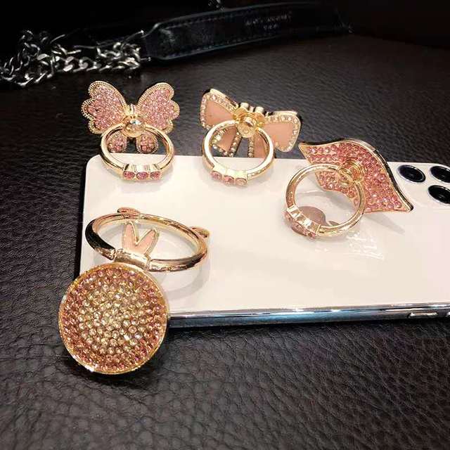 New Phone Universal Accessories Sparkle 3D Diamonds Phone Ring Stand/Cell Phone Holder/Mobile Phone Kickstand