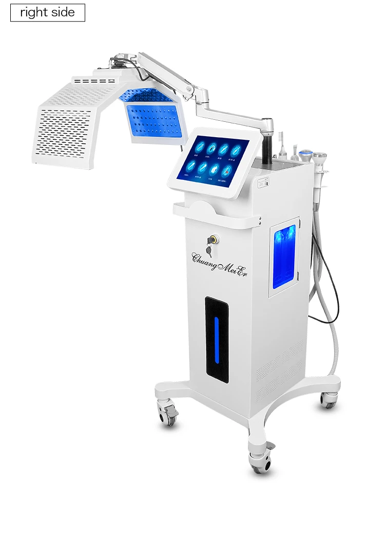 Multifunctional equipment phototherapie pdt led machine photodynamic cosmetic facial Hydrogen oxygen Microdermabrasion Machine