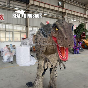 Парк развлечений Хэллоуин костюм динозавра ходьба в натуральную величину костюм динозавра реалистичный - Product Image 6