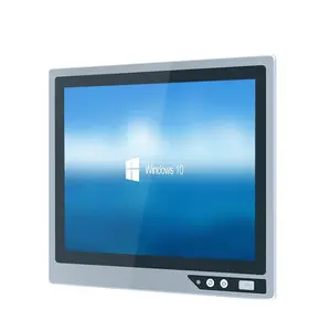 知春1080P电容式触摸屏面板显示工业屏幕监视器便携式触摸监视器带前置USB